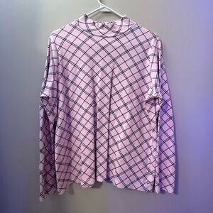 Men's Pink Checkered Shirt